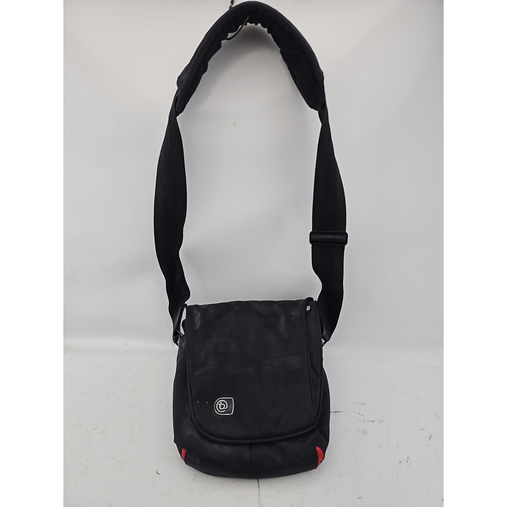 booq Black Nylon Tech Messenger Shoulder Bag